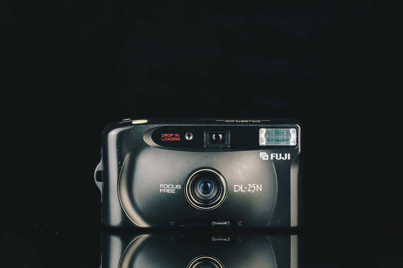 FUJI DL-25N DATE #4877 #135 フィルムカメラ - カメラ・チェキ - 金属 ブラック