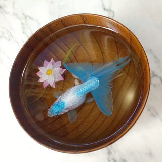 3Dレジンアート 金魚(錦鯉) 貝殻 絵画 星空③ 二匹 金 金魚アート - 金属製 Amazon.co.jp: 金魚 アクリルアート 3D金魚