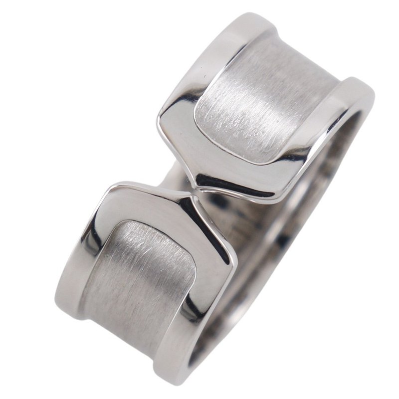 【日本直送】カルティエ CARTIER C2 22.5号 リング・指輪 K18WG 約13.0g メンズ【中古】 - 戒指 - 貴金屬 銀色