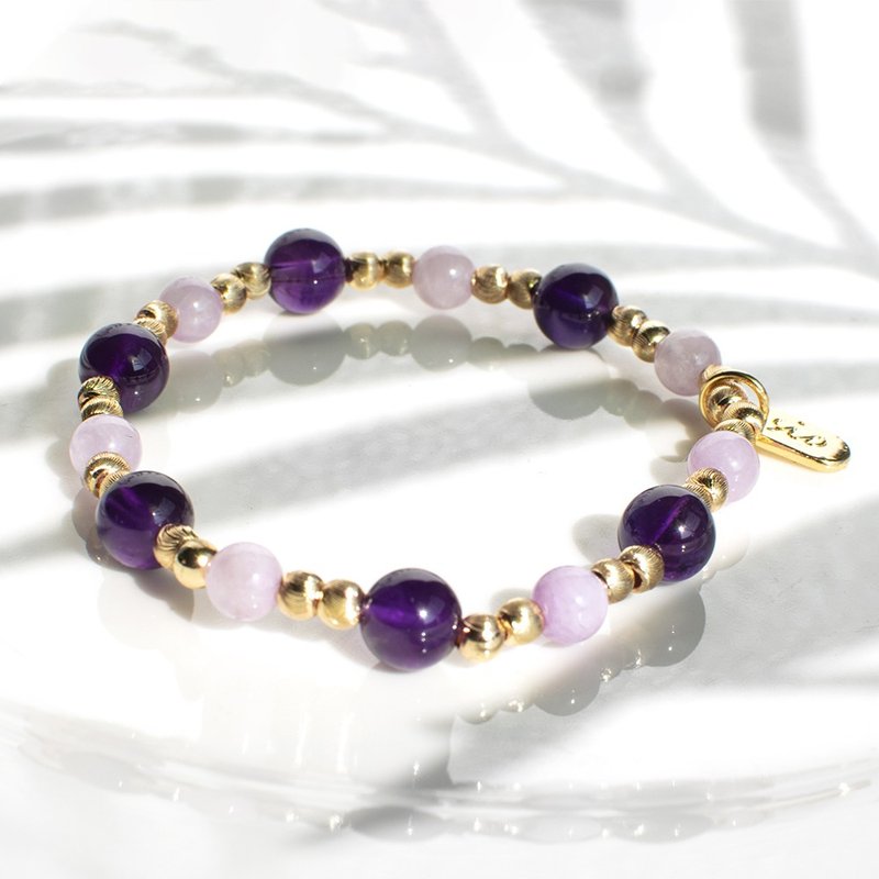 【Chinese Lantern Festival-April】Amethyst - Bracelets - Crystal Multicolor