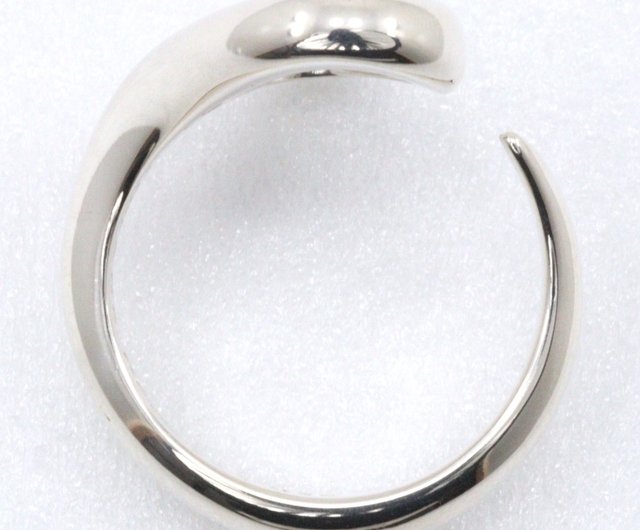 ティファニー エルサペレッティ オープンハート リング シルバー 10号