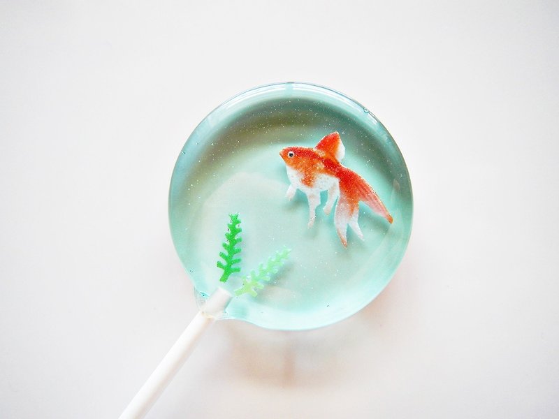 Creative Lollipop-Home for Goldfish (5pcs/box) - Snacks - Fresh Ingredients Blue
