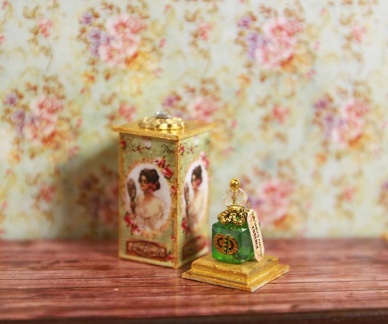 Miniature perfume for a dollhouse 1:12