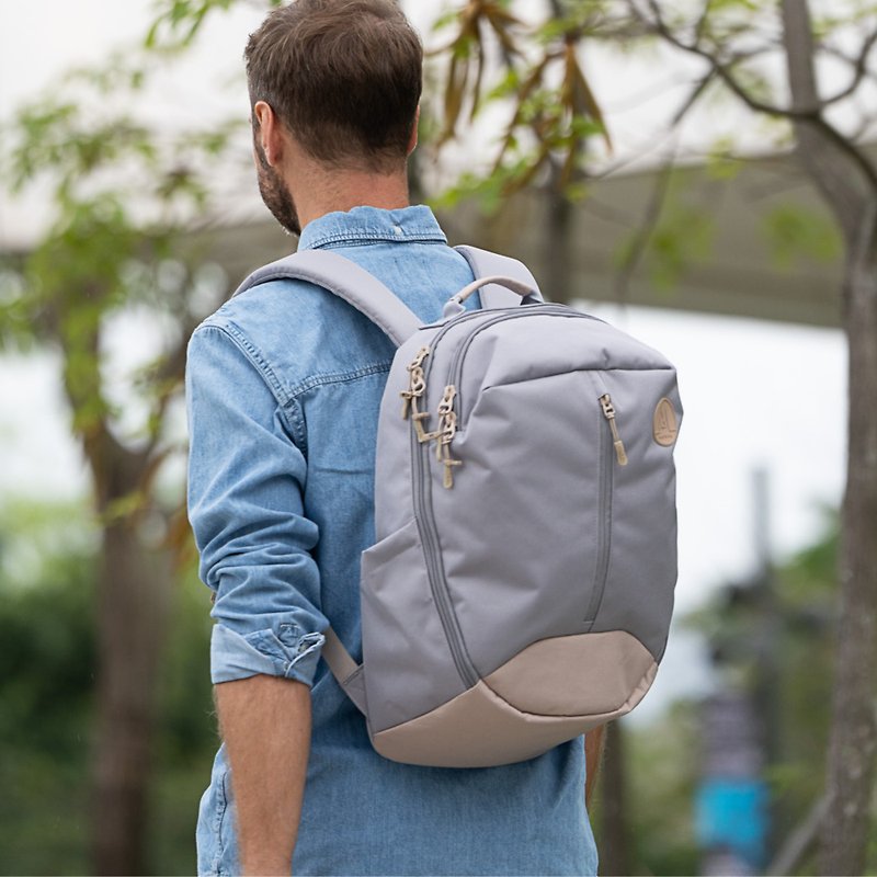 Umago Stag I Backpack 21L - Color Block - Backpacks - Eco-Friendly Materials 
