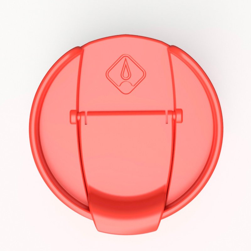 Wattle組件∣上蓋_咖啡杯蓋_紅色 - 水壺/水瓶 - 塑膠 紅色