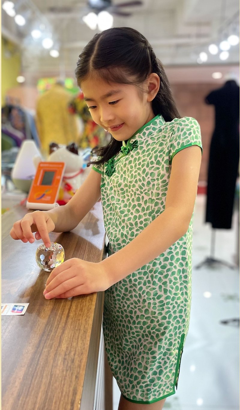Brand new girl modern Qipao Cheongsam Dress retail Daughter mother series NS-406
