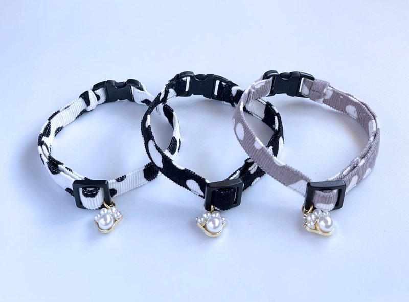 アニマル柄の首輪 - 項圈/牽繩 - 棉．麻 