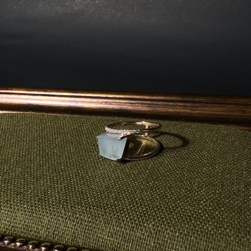 富璧寶鼎 FBBD JEWELRY 小冰糖 | 冰種翡翠戒指 18K 玫瑰金