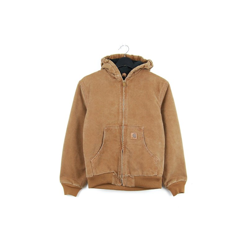 Back to Green :: Carhartt Hooded Jacket // vintage - เสื้อแจ็คเก็ต - ผ้าฝ้าย/ผ้าลินิน 