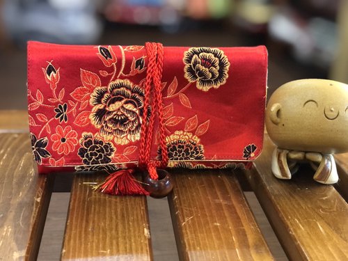 葳臻（weijean）手工布包 客制迷你版經書套