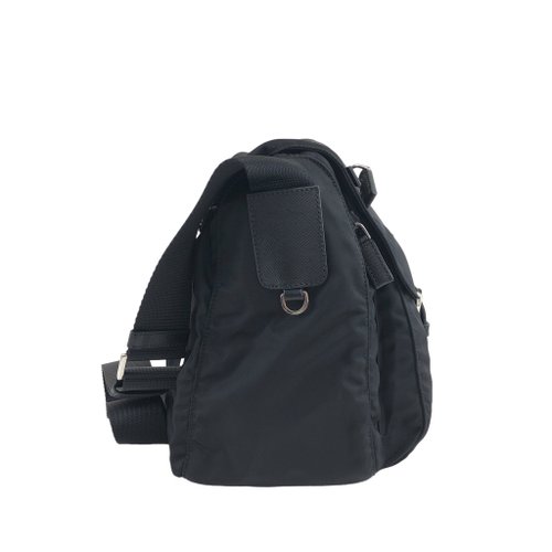 日本直送 名牌中古包 】PRADA プラダ ショルダーバッグ ブラック