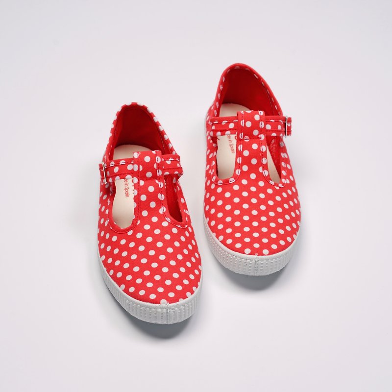 CIENTA Canvas Shoes 51088 02 - รองเท้าลำลองผู้หญิง - ผ้าฝ้าย/ผ้าลินิน สีแดง