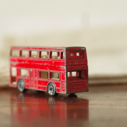 アンティーク イギリス製 英国バス マッチ箱 車 ブリキのおもちゃ W485 ...