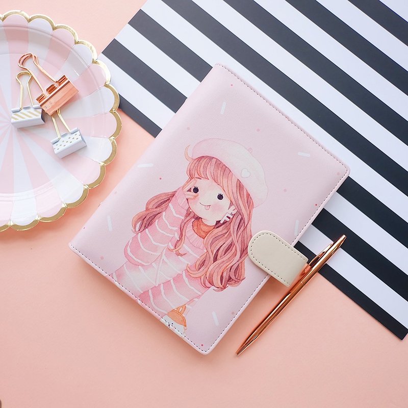 Diary Cover FAHFAHS - 筆記本/手帳 - 人造皮革 粉紅色