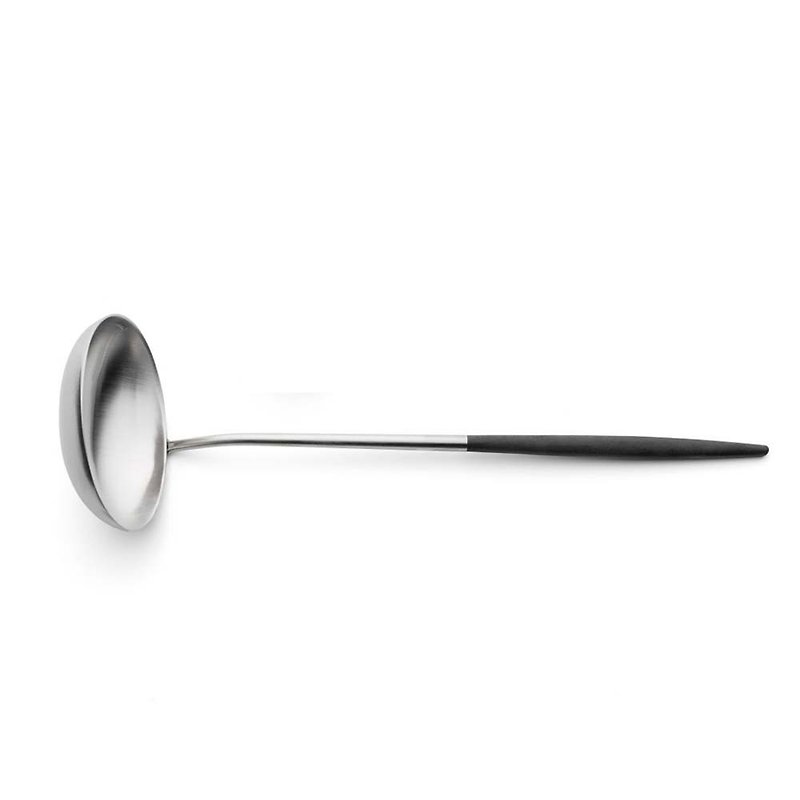 葡萄牙 Cutipol | GOA / 黑銀 30CM湯杓 - 餐具/刀叉湯匙 - 不鏽鋼 黑色
