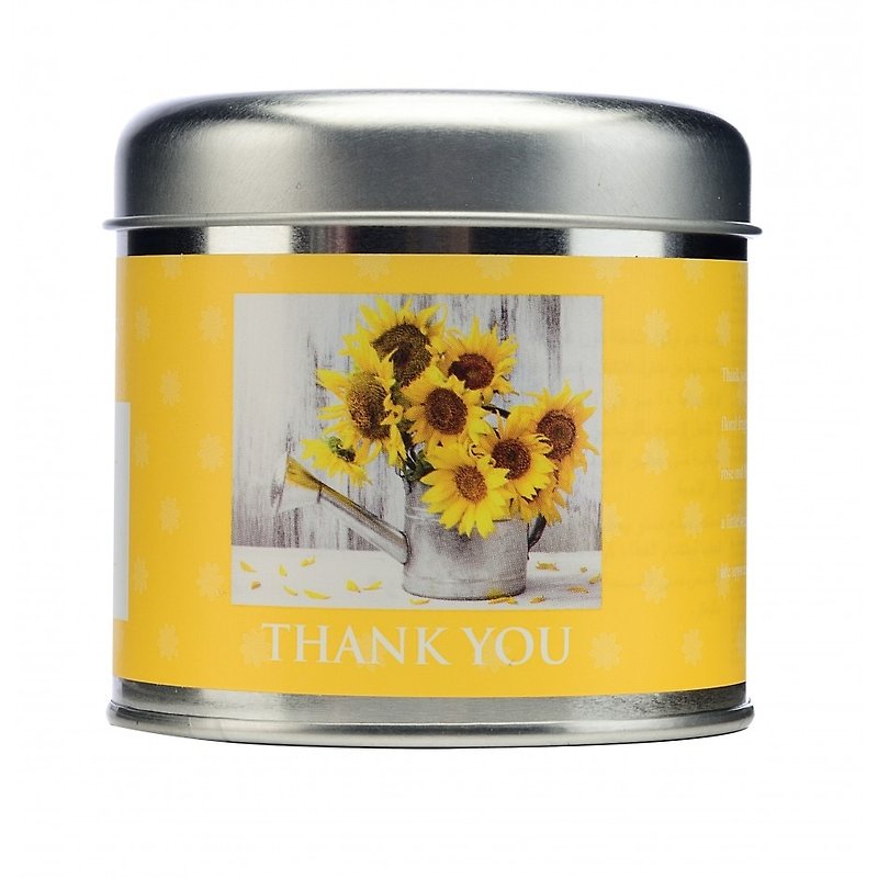 [Wax Lyrical] British Candle Timeless Series - Thank You - Candles & Candle Holders - Wax Yellow