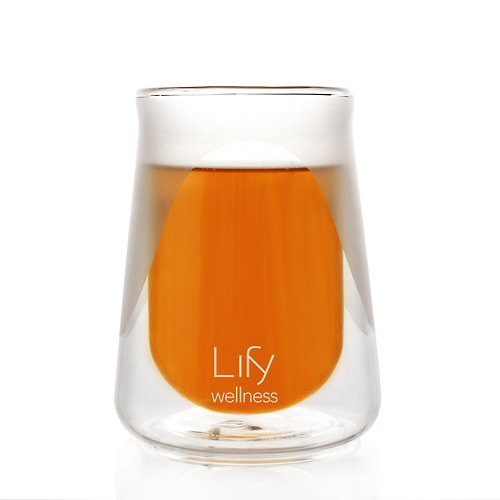 Lify Wellness Lify 雙層玻璃手工茶杯