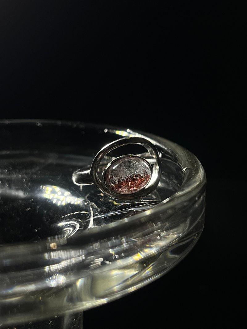 售完/金草莓 超七 彼岸花 戒指 戒子 s925 純銀 戒指 寶石 - 戒指 - 水晶 紅色