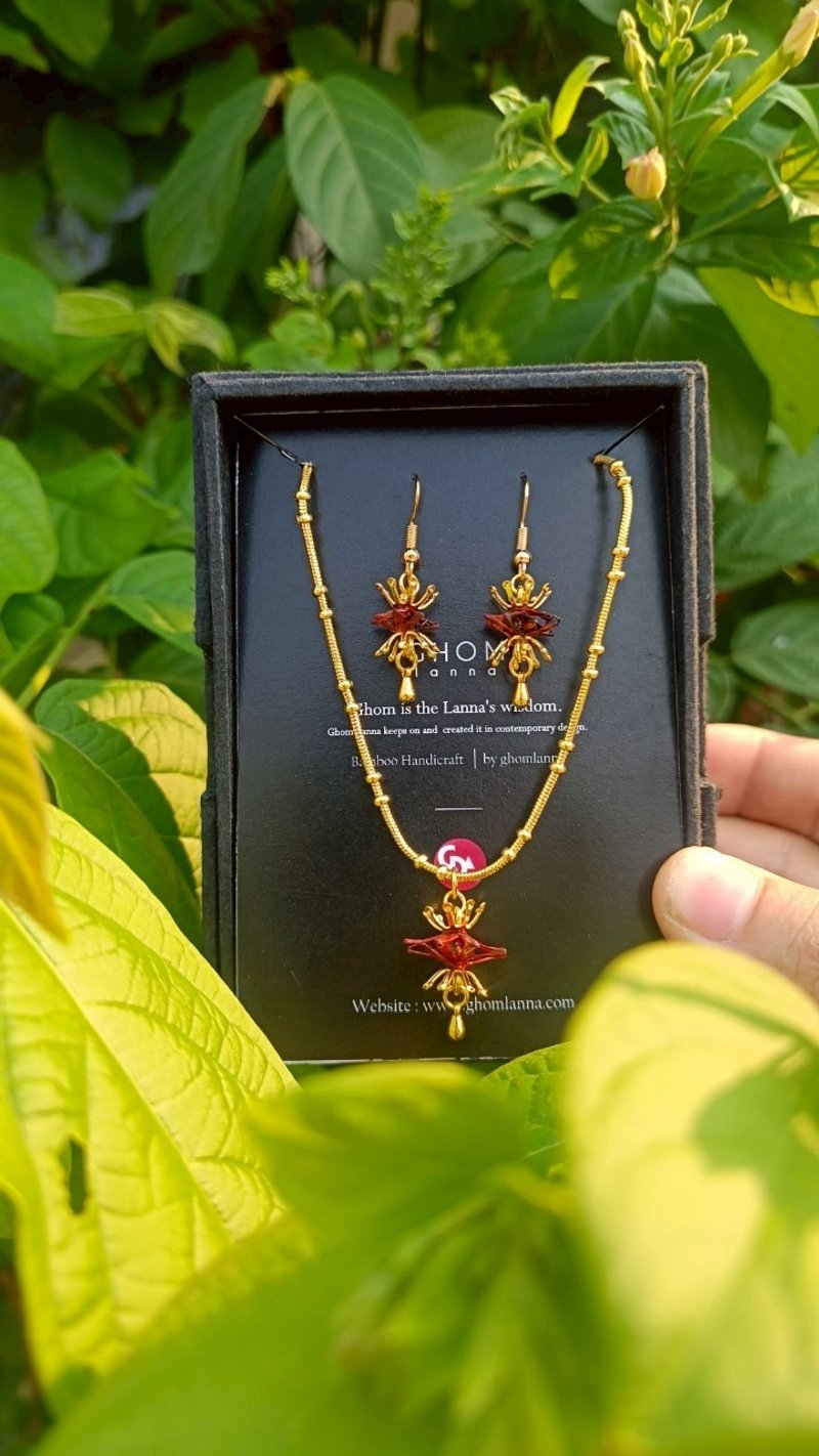Sailom Pheling Phranang Collection (Sailom Pheling Phranang) - 項鍊 - 竹 多色