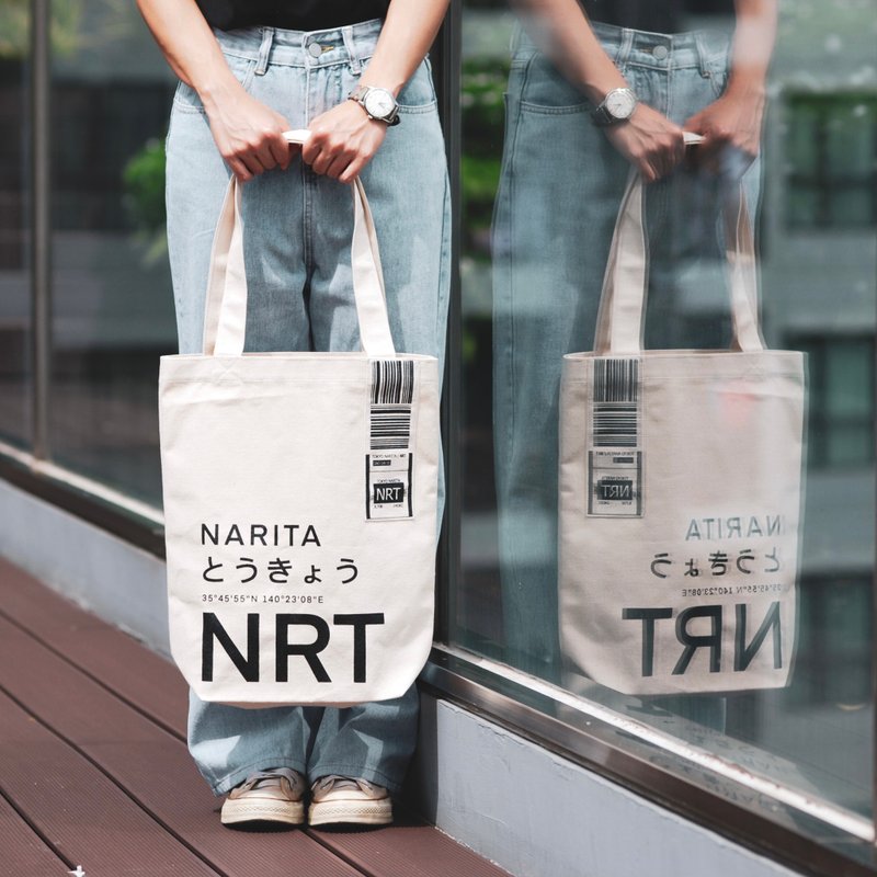 NRTNARITA-キャンバストートバッグ日本版 - その他 - その他の素材 ホワイト