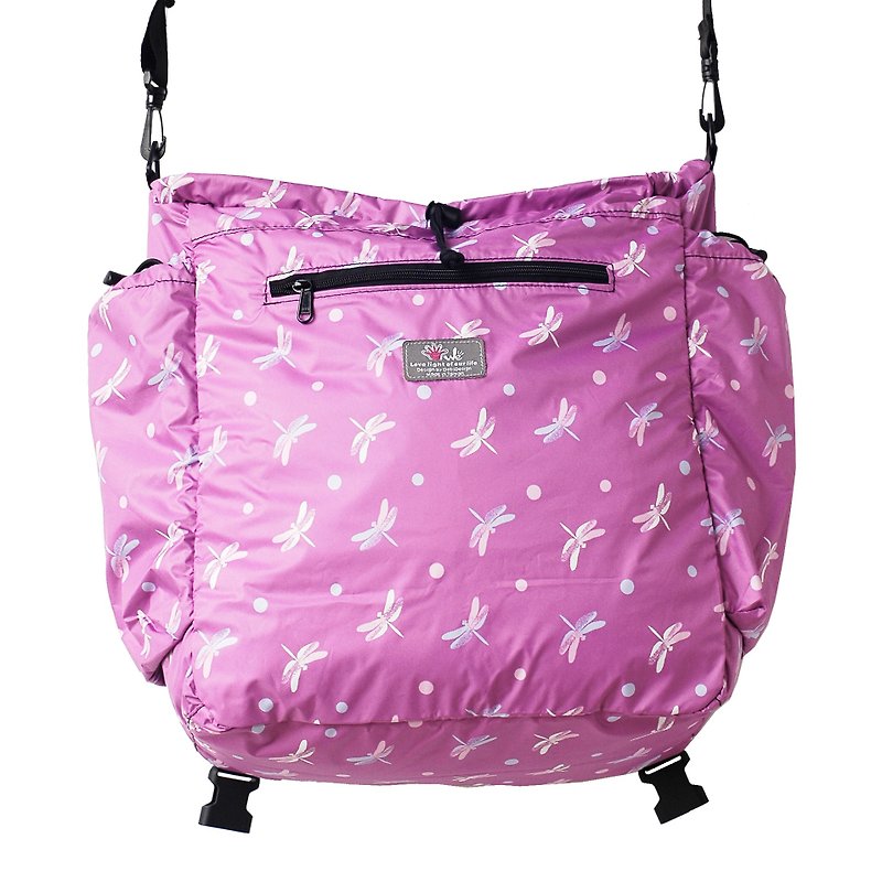 Welightbag ultra-light multi-function back side portable _ new parent-child couple bag _ dragonfly big
