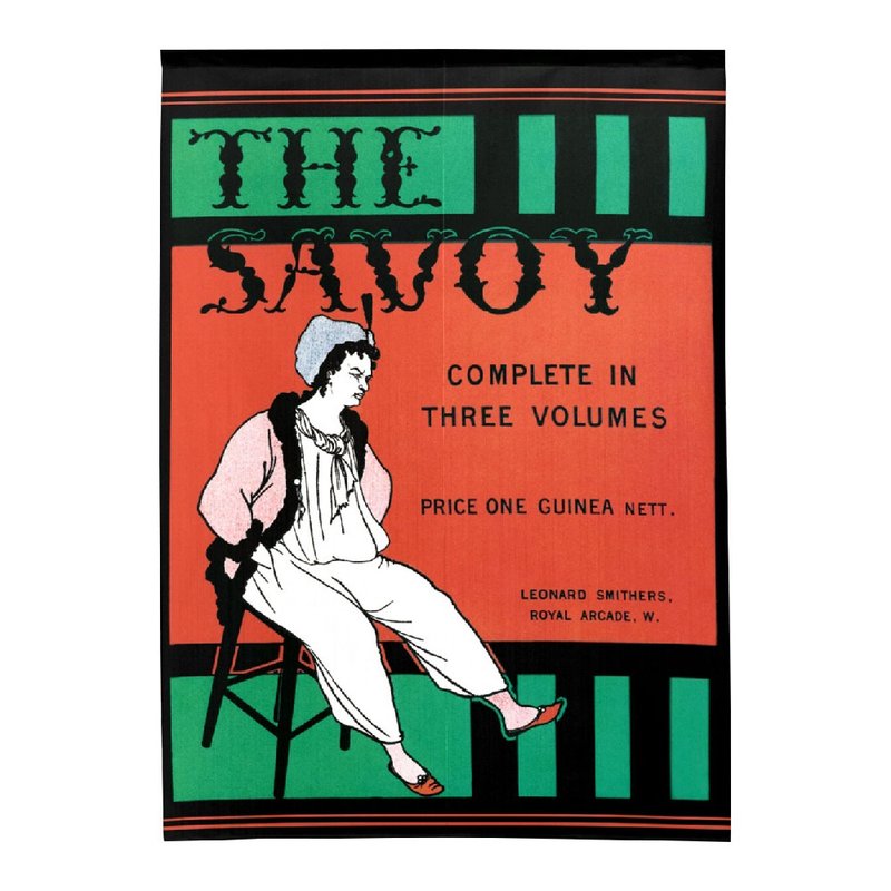 日本製コスモ長門簾維多利亞世紀插畫-The Savoy - 門簾/門牌 - 其他人造纖維 多色