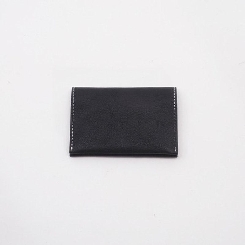 tanning cow leather case（黒）/名刺入れ/meishi01_b - 其他 - 真皮 