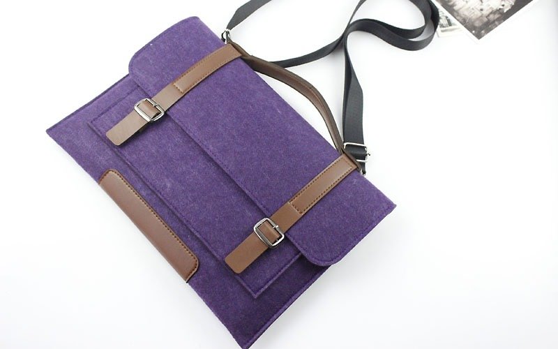 This special offer only a limited time while supplies last purple felt a protective sleeve Apple Macbook Pro 13-inch laptop computer bag - อื่นๆ - วัสดุอื่นๆ 