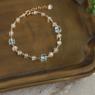 14 kgf - gentle azure color bracelet