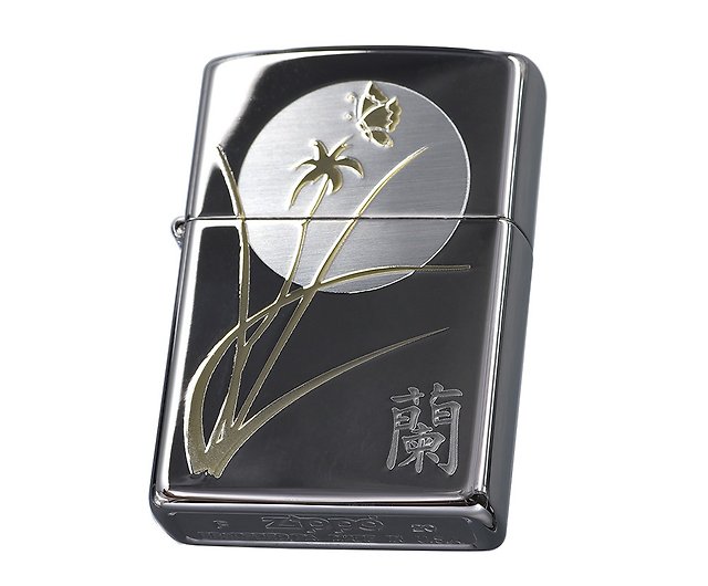 ZIPPO Official Flagship Store] Moonlight Orchid Windproof Lighter 