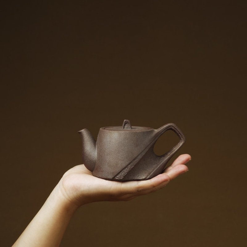 陶作坊│老岩泥岩之初茶壺 - 茶壺/茶杯/茶具 - 陶 咖啡色