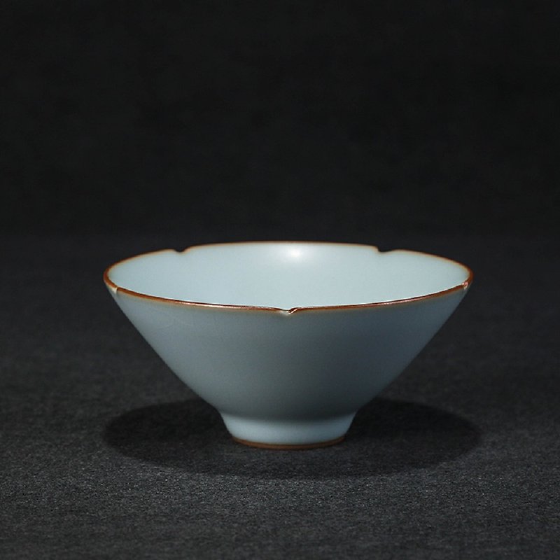 <Azure kiln> 笠 笠 cup tea set tea cup - Teapots & Teacups - Pottery 