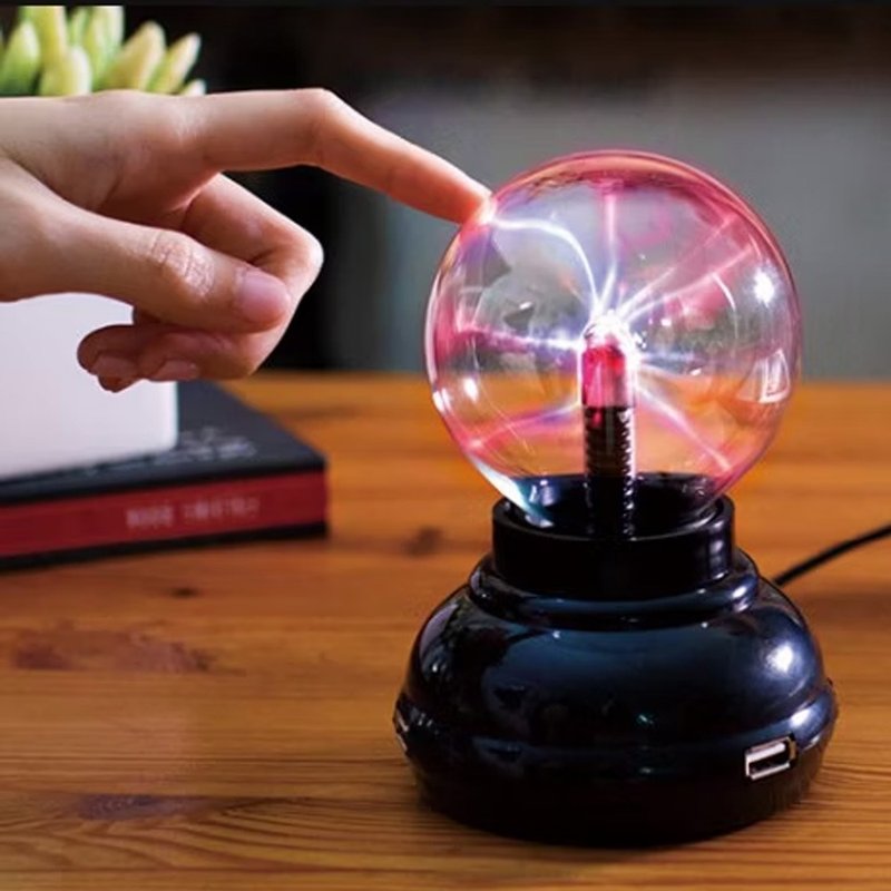 PLASMA BALL USB HUB - Items for Display - Glass 