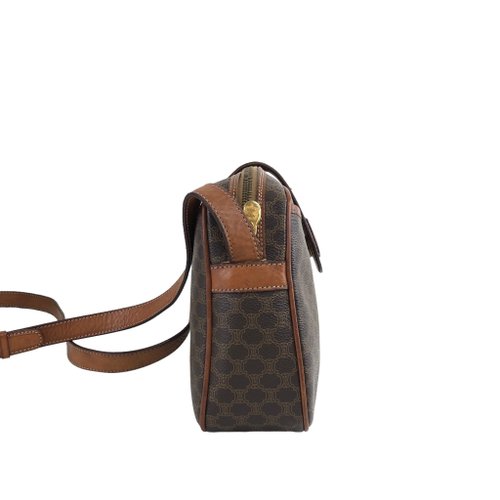 日本直送 名牌中古包 】CELINE セリーヌ マカダム ブラゾン型