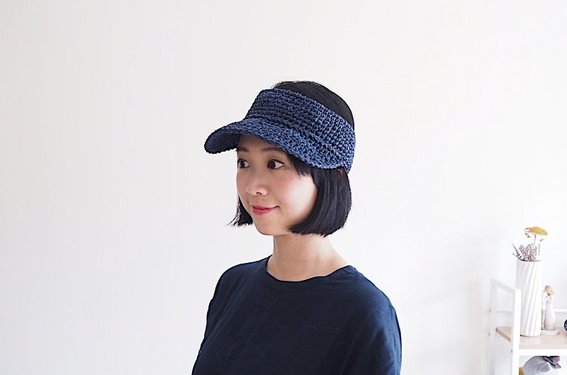 Sunny Cap - หมวก - ผ้าฝ้าย/ผ้าลินิน ขาว