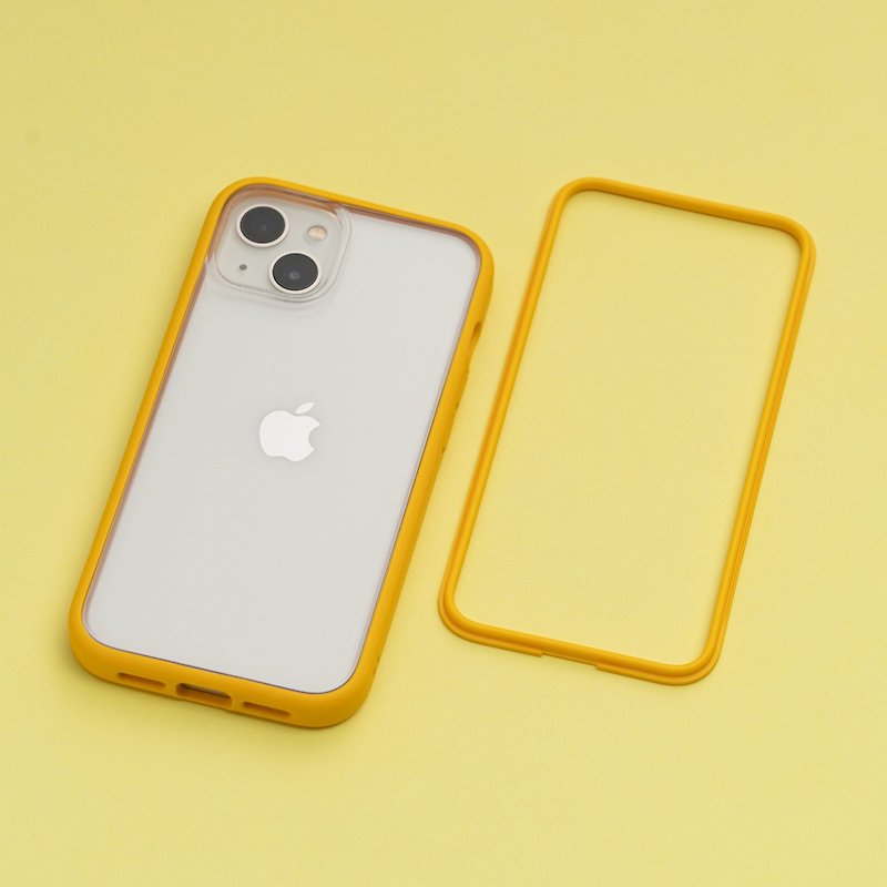Mod NX邊框背蓋兩用手機殼-黃 for iPhone 系列 - 手機配件 - 塑膠 黃色