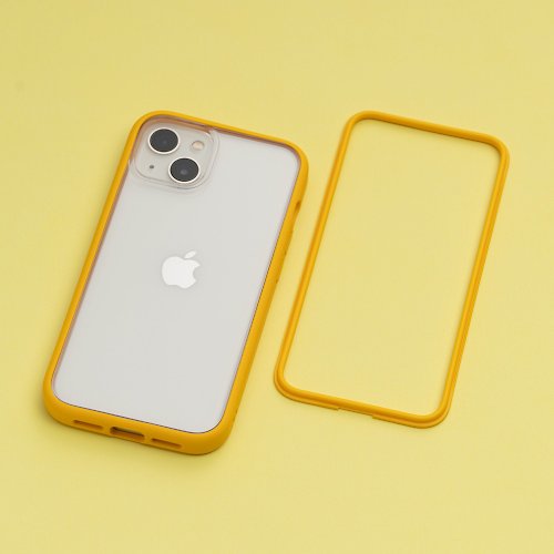 犀牛盾RHINOSHIELD Mod NX邊框背蓋兩用手機殼-黃 for iPhone 系列