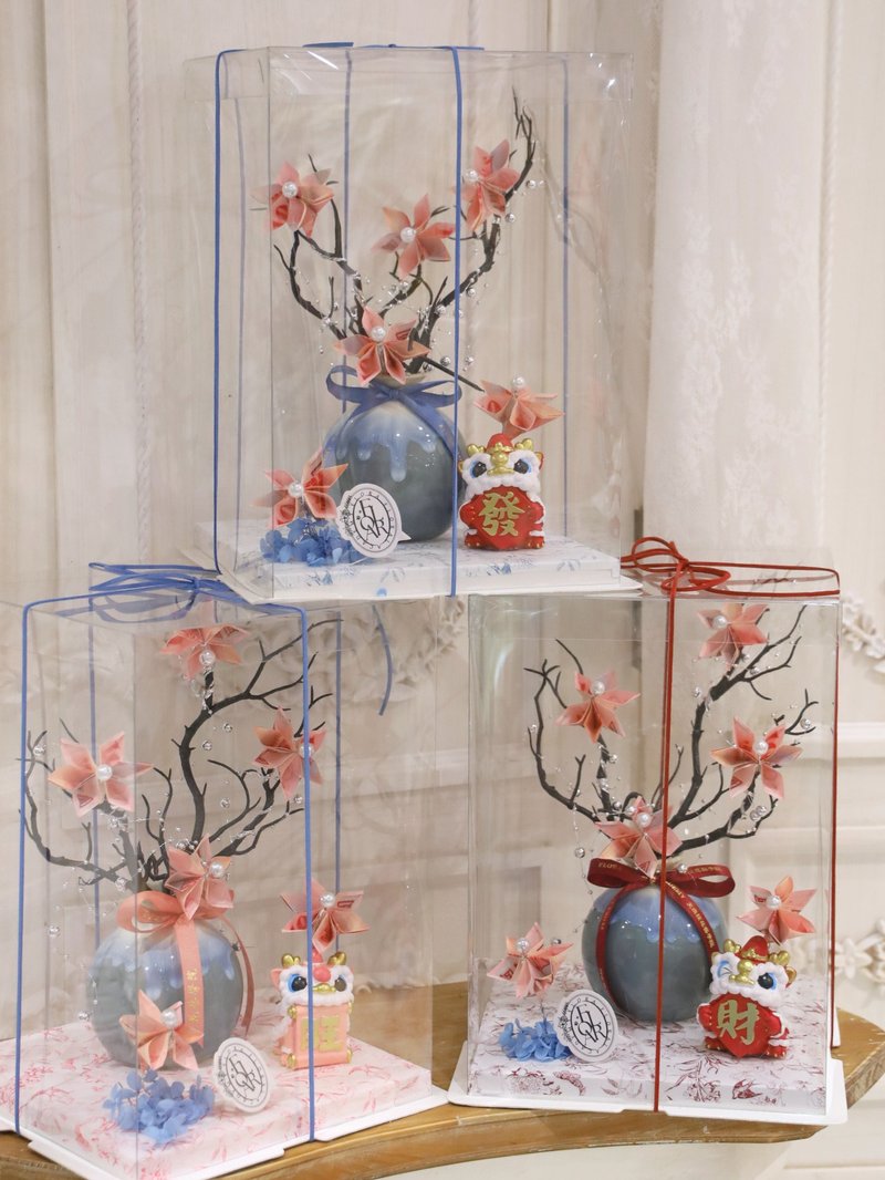 鈔票梅花瓶 - 擺飾/家飾品 - 其他材質 粉紅色