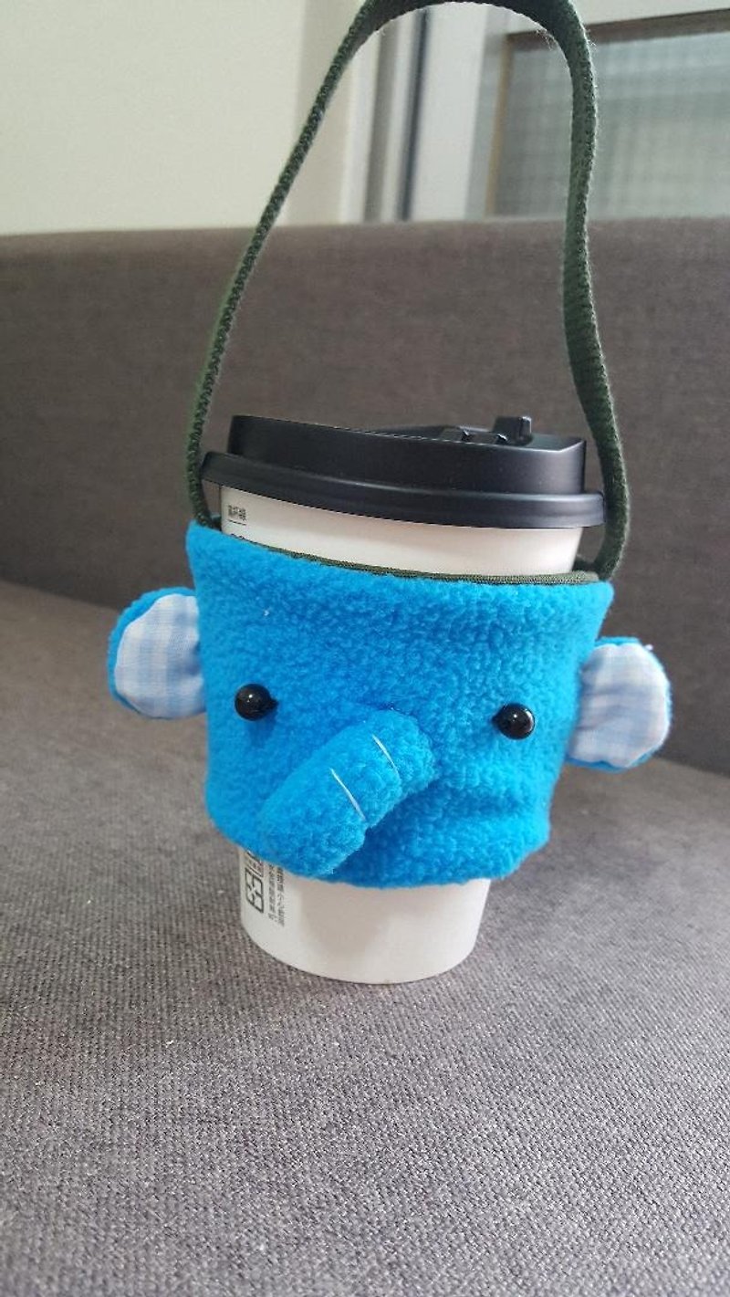 Elephant drink cup holder/bag