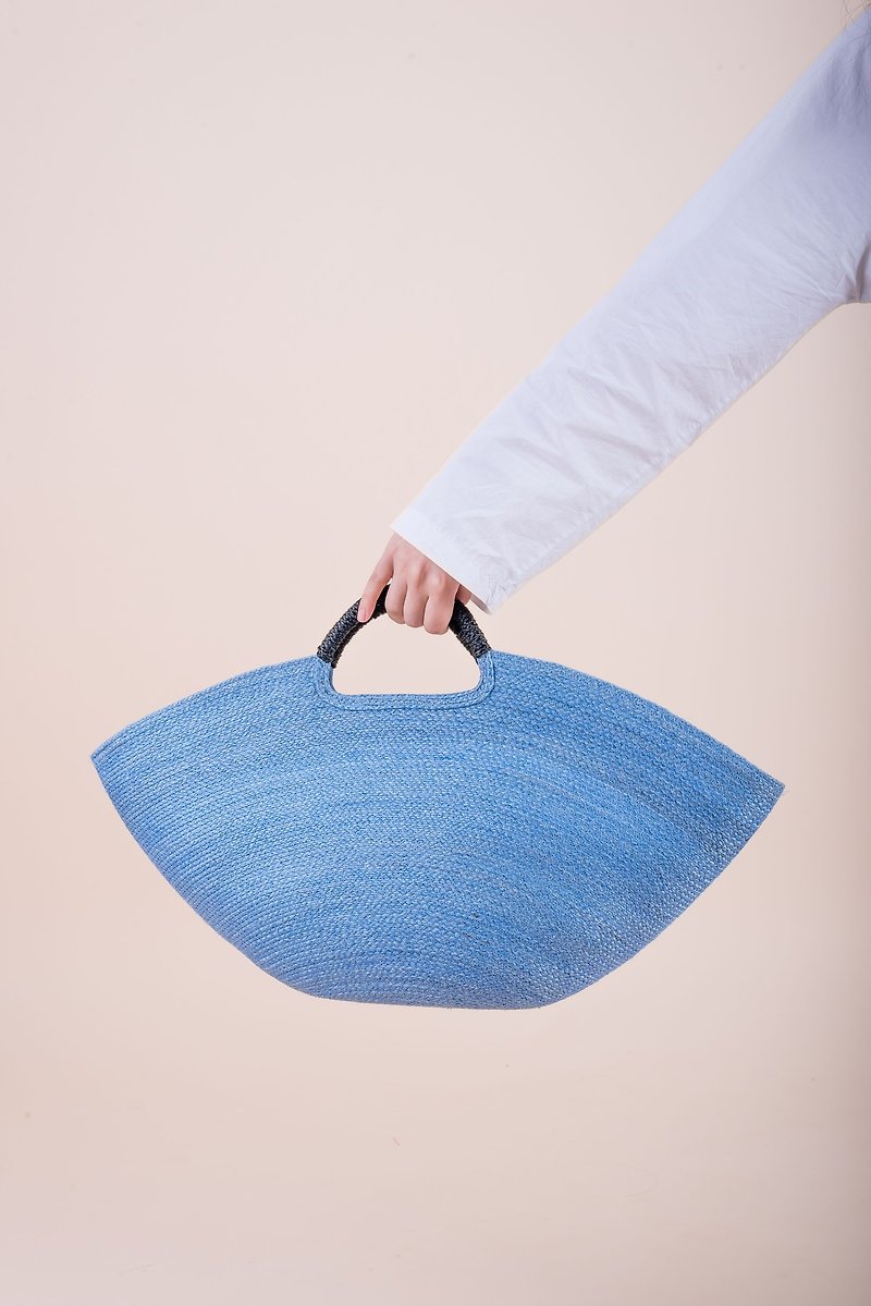 Harper Beach Bag (Ocean Blue) - Messenger Bags & Sling Bags - Other Materials Blue