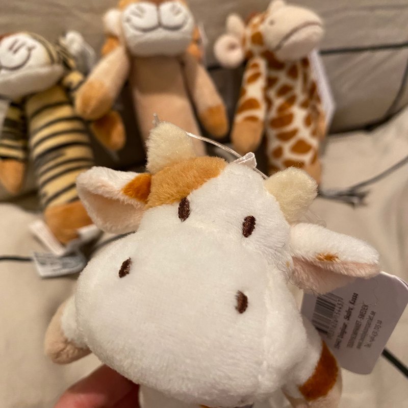 北歐 瑞典 Teddykompaniet 小牛 手搖鈴 - 寶寶/兒童玩具/玩偶 - 聚酯纖維 