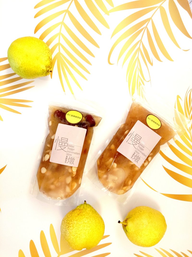 慢燉季節限定【杏仁蜜棗燉香梨雪耳 】 清心香甜濃郁 - 養生/保健食品/飲品 - 新鮮食材 