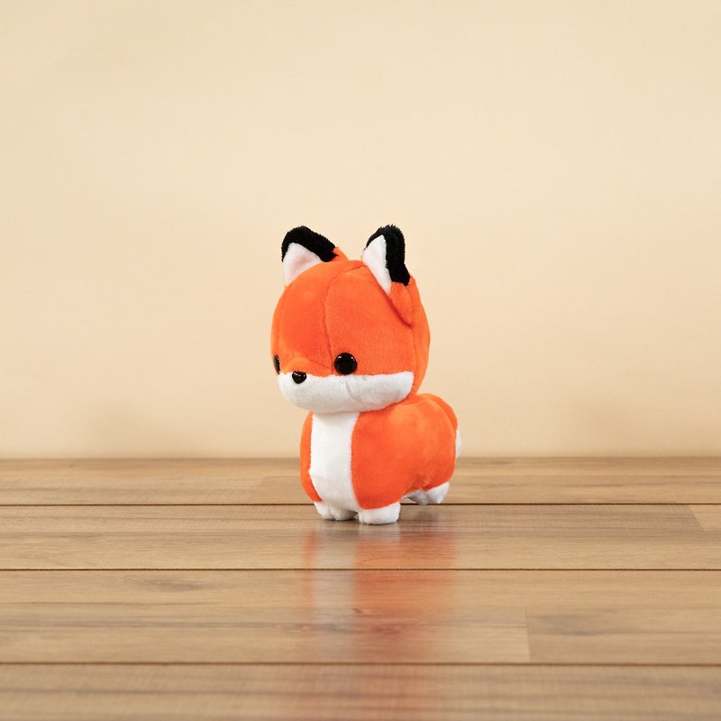 Mini Bellzi | Foxxi Standing - Stuffed Dolls & Figurines - Other Man-Made Fibers Orange