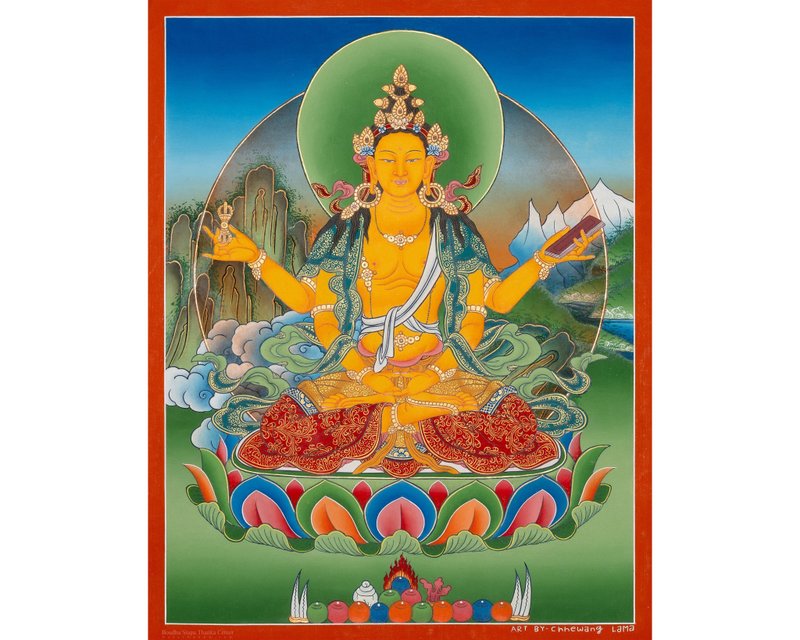 聖潔的般若波羅蜜多唐卡  超越智慧的具體體現 - 壁貼/牆壁裝飾 - 其他材質 多色