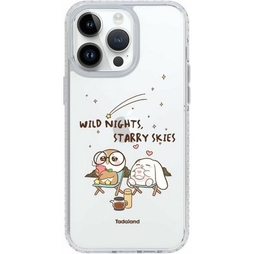 The Hood Pinkoi 旗艦店 咖啡貓頭鷹與棉棉兔 iPhone16 Samsung S25氣墊/標準/鏡面手機殼