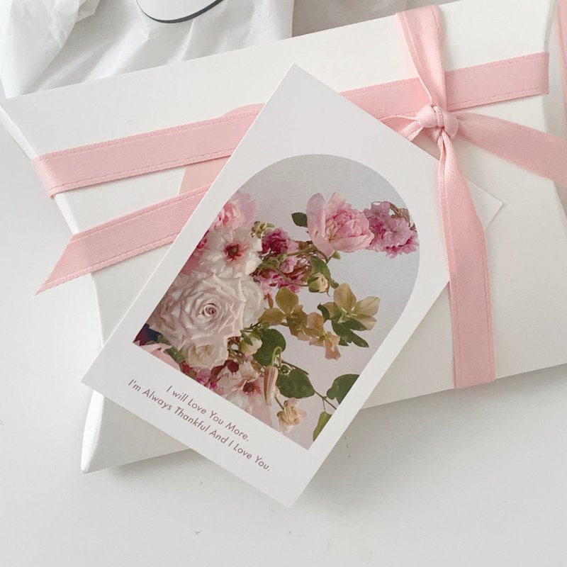 Flower photo card カード - Cards & Postcards - Paper Multicolor