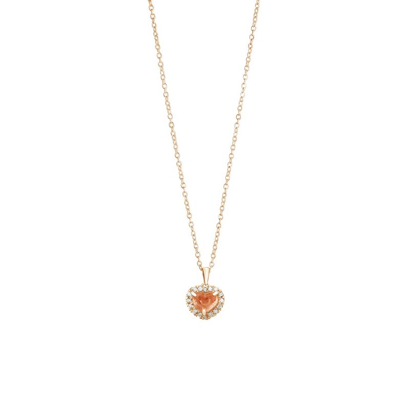 Xiaoai Diamond Necklace-Ashes and Hair Glaze Memorial - สร้อยคอ - เครื่องประดับ สีทอง