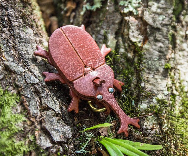 カブトムシシリーズ-台湾ユニコーンフェアリーキーホルダー