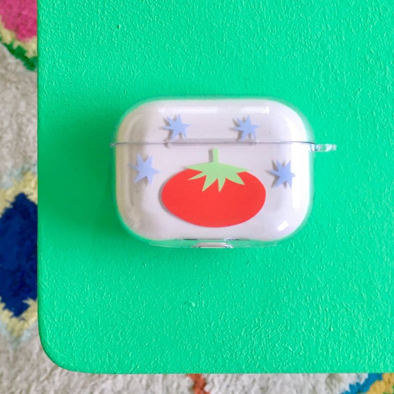 Tomato AirPods Case - 耳機/藍牙耳機 - 壓克力 紅色