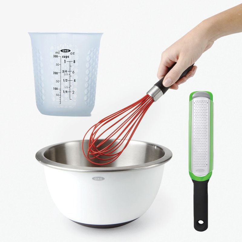 Pinkoi Limited [Value Set] OXO Baking Selection 4-piece Set - เครื่องครัว - พลาสติก สีใส